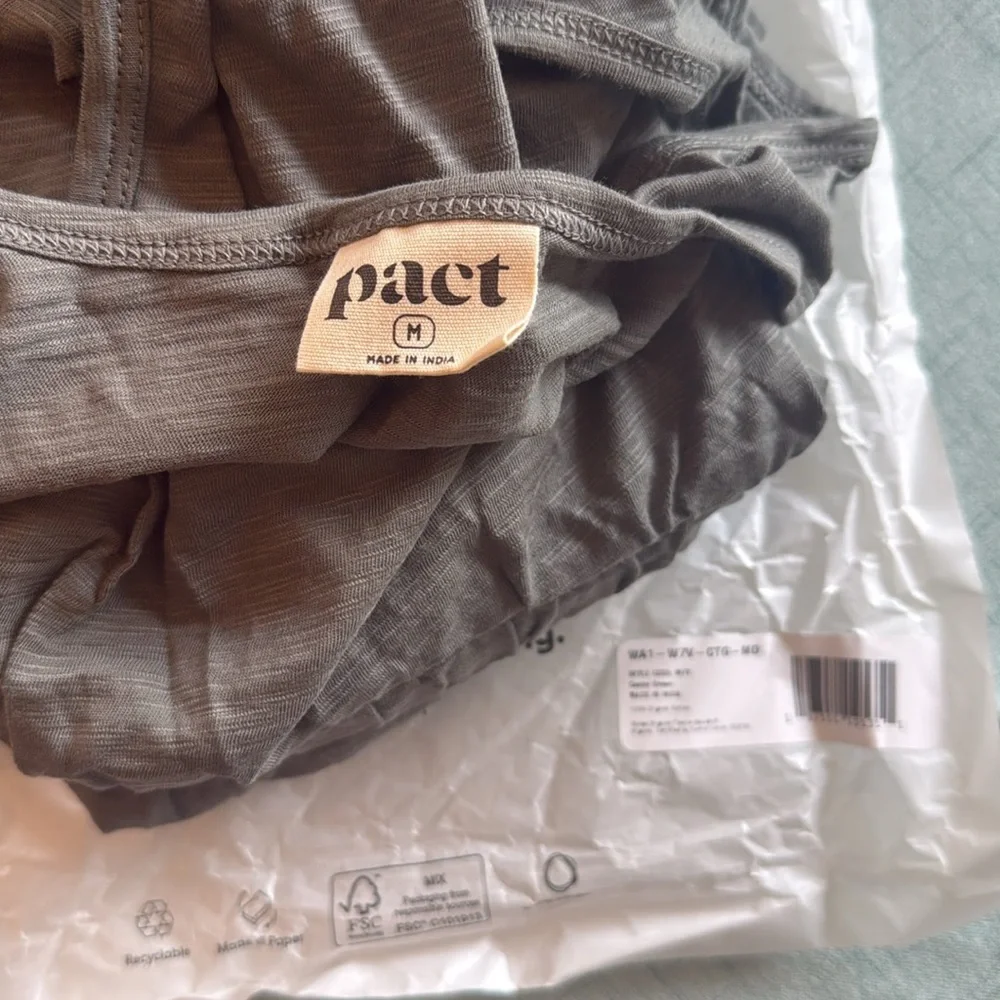 Pact organic relaxed slub tank maxi dress - Picture 4 of 5